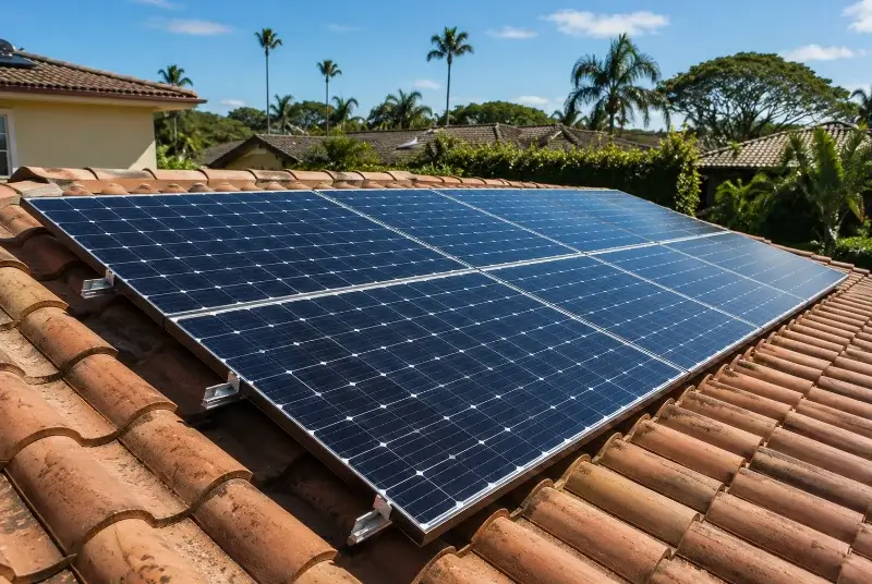Installation de panneaux solaires à Landiras